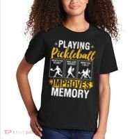 Funny Pickleball Memory Graphic Pickleball Player Kids T-Shirt thumb 2
