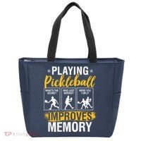Funny Pickleball Memory Graphic Pickleball Player Tote Bag thumb 0