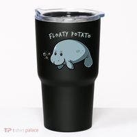 Floaty Potato Manatee Chubby Mermaid Funny Sea Cow Animal Tumbler thumb 0