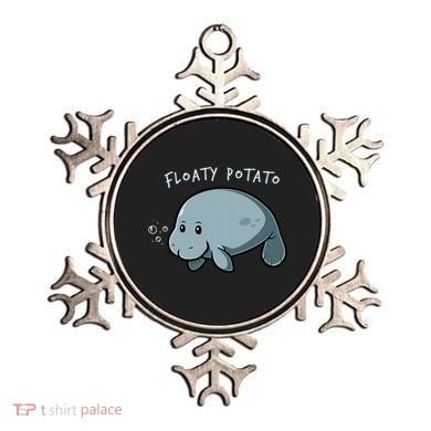 Floaty Potato Manatee Chubby Mermaid Funny Sea Cow Animal Ornament