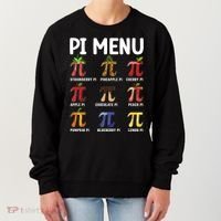 Funny Pi Menu Pi Day Women's Sweatshirt thumb 0