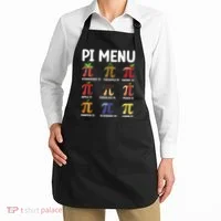 Funny Pi Menu Pi Day Apron thumb 2