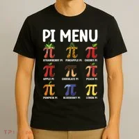 Funny Pi Menu Pi Day T-Shirt thumb 3