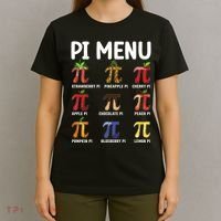 Funny Pi Menu Pi Day T-Shirt thumb 4