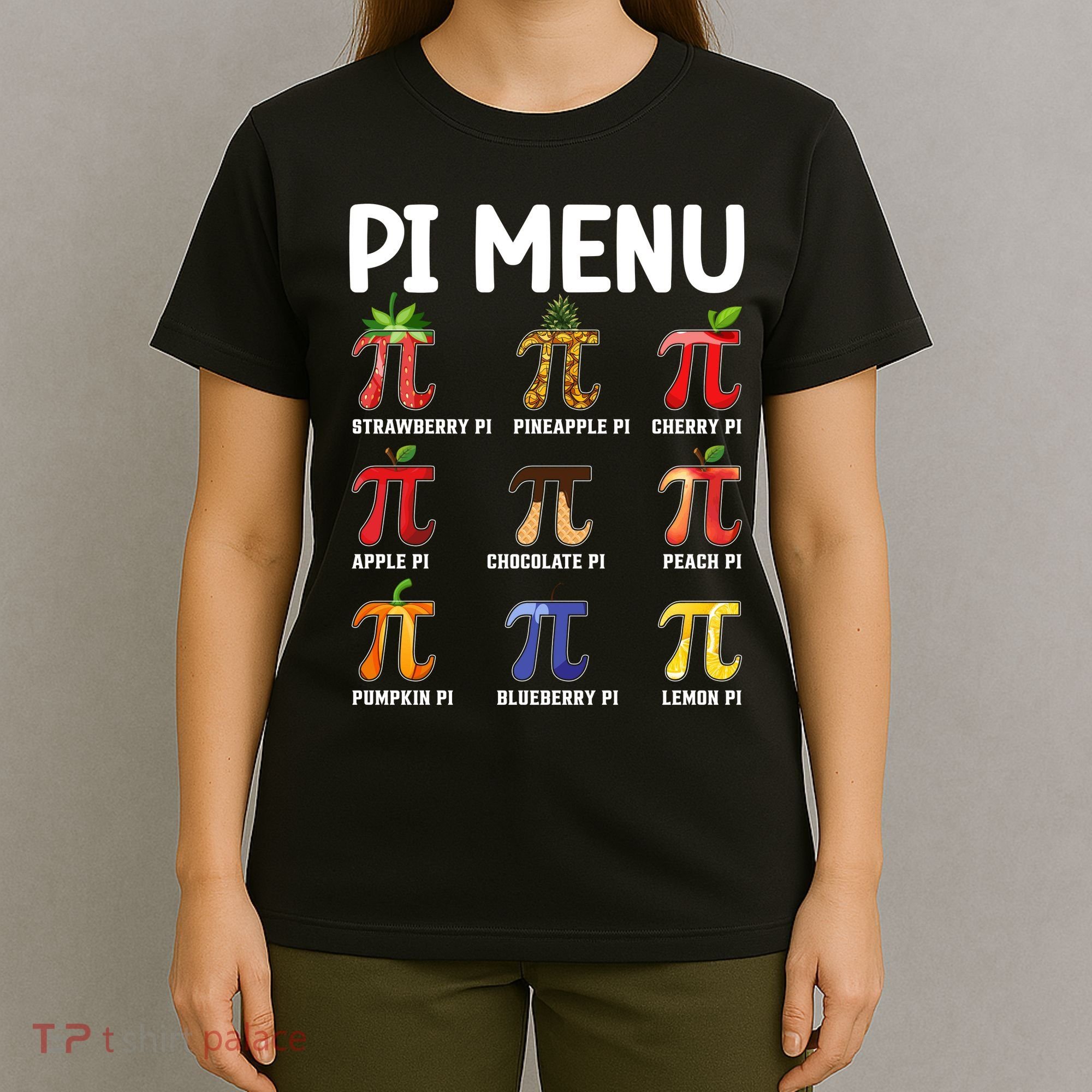 Funny Pi Menu Pi Day T-Shirt