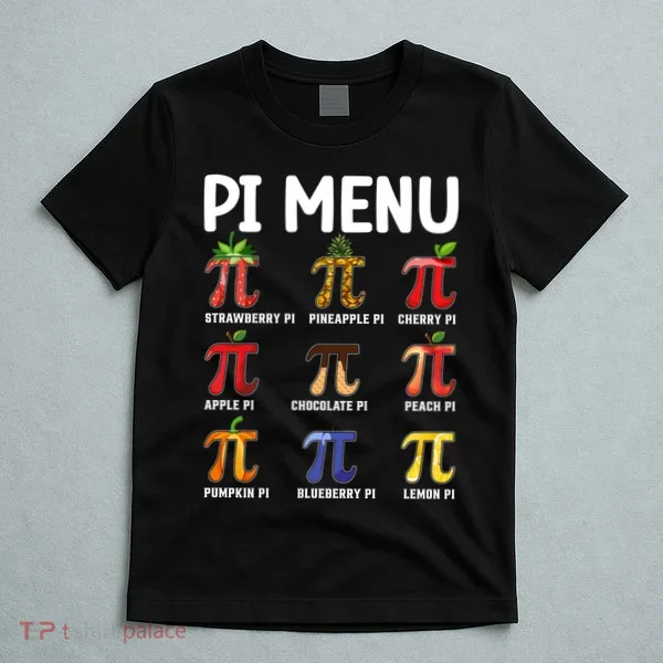 Funny Pi Menu Pi Day T-Shirt
