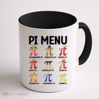 Funny Pi Menu Pi Day Coffee Mug thumb 1