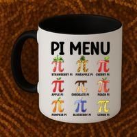 Funny Pi Menu Pi Day Coffee Mug thumb 2