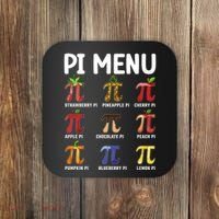 Funny Pi Menu Pi Day Coaster thumb 0