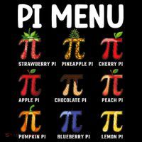 Funny Pi Menu Pi Day Coaster thumb 2