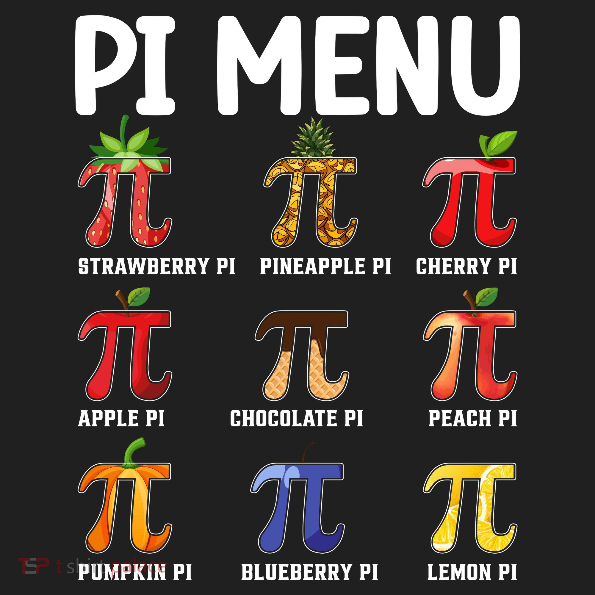 Funny Pi Menu Pi Day Tumbler