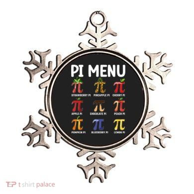 Funny Pi Menu Pi Day Ornament