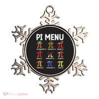 Funny Pi Menu Pi Day Ornament thumb 0