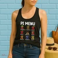 Funny Pi Menu Pi Day Women's Tank Top thumb 2