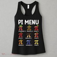Funny Pi Menu Pi Day Women's Tank Top thumb 3