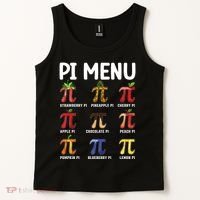 Funny Pi Menu Pi Day Tank Top thumb 2