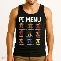 Funny Pi Menu Pi Day Tank Top thumb 3
