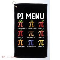 Funny Pi Menu Pi Day Golf Towel thumb 0