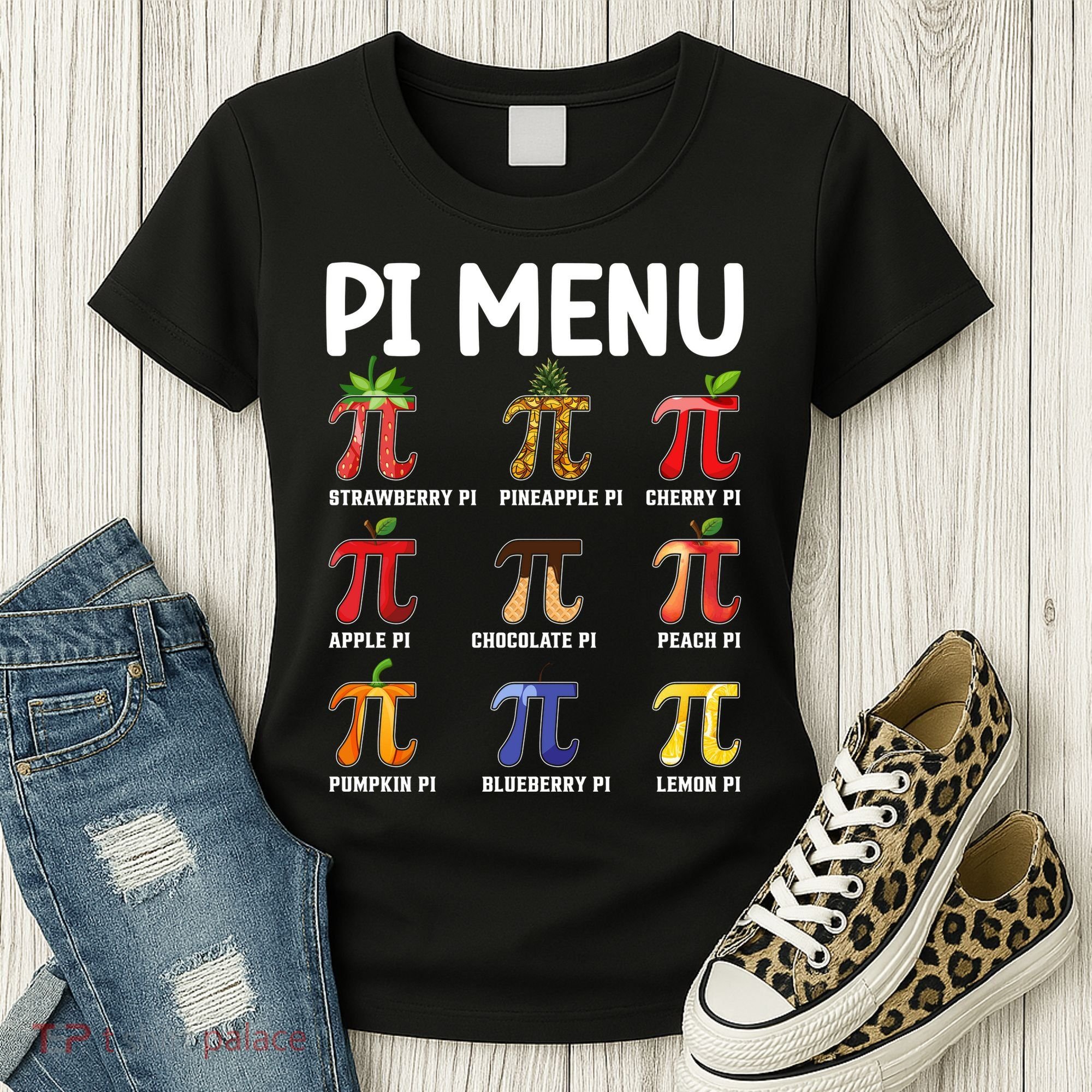 Funny Pi Menu Pi Day Women's T-Shirt