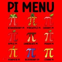 Funny Pi Menu Pi Day Santa Hat thumb 1