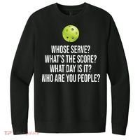 Funny Pickleball Meme V.I.T. Fleece Crew Sweatshirt thumb 0