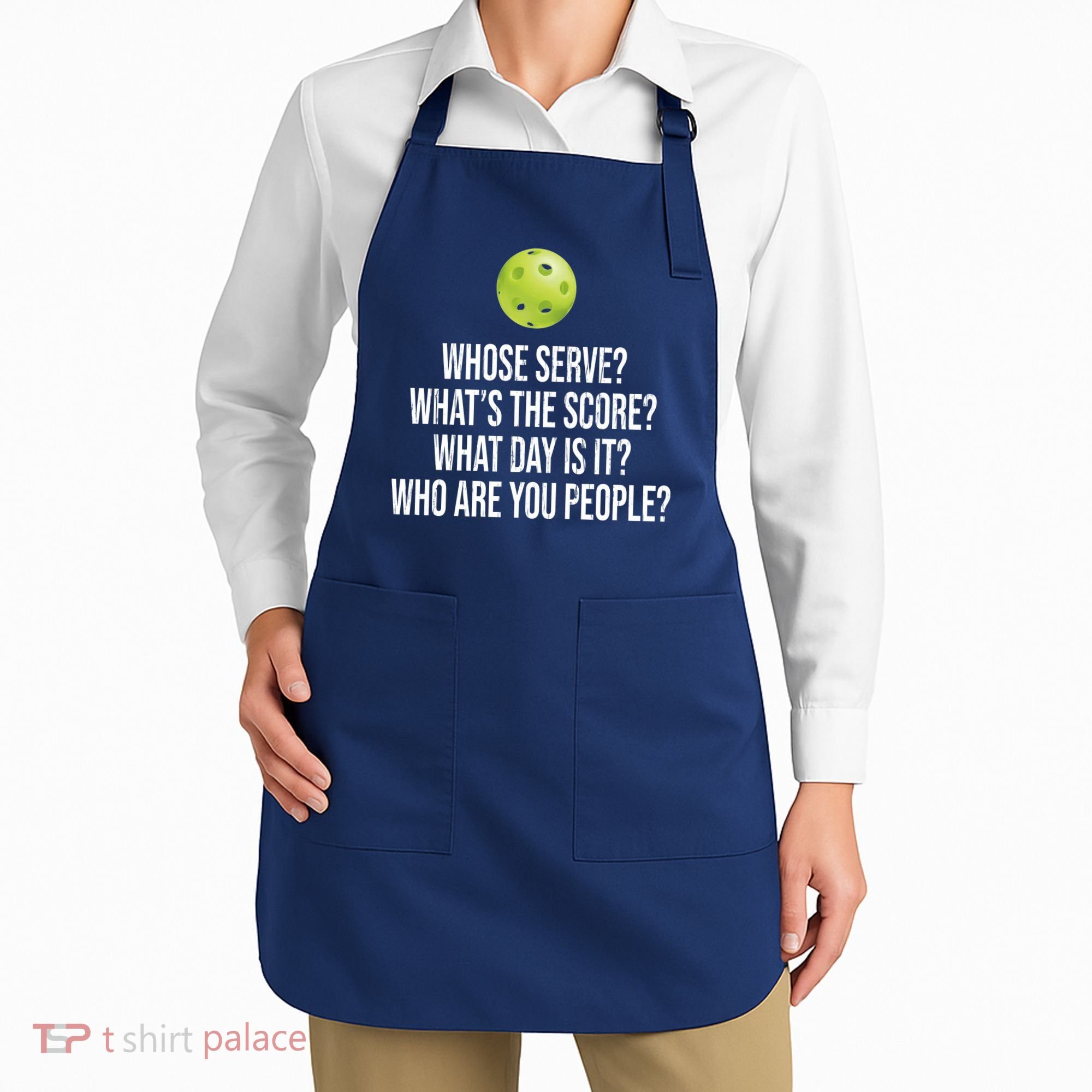 Funny Pickleball Meme Apron