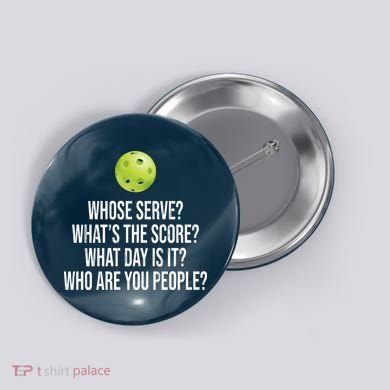 Funny Pickleball Meme Button