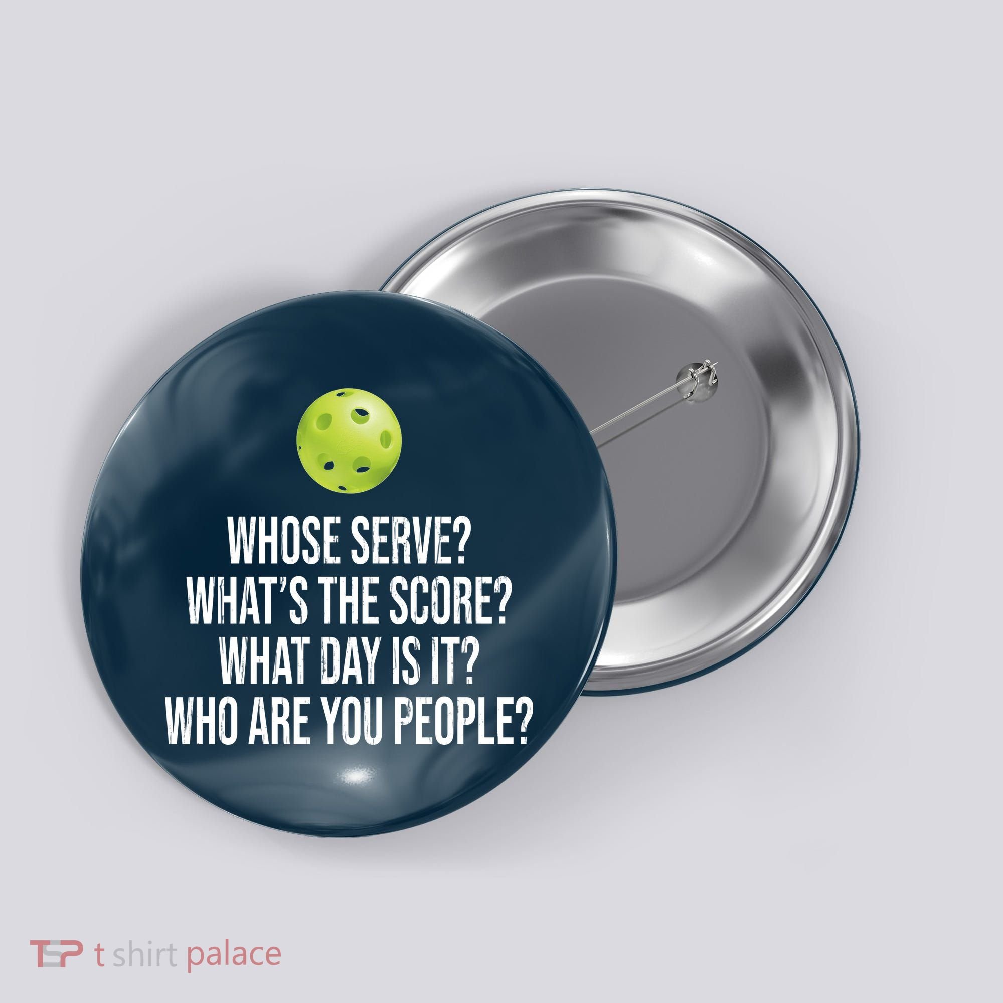 Funny Pickleball Meme Button