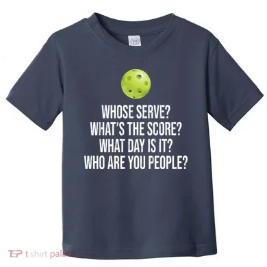 Funny Pickleball Meme Toddler T-Shirt