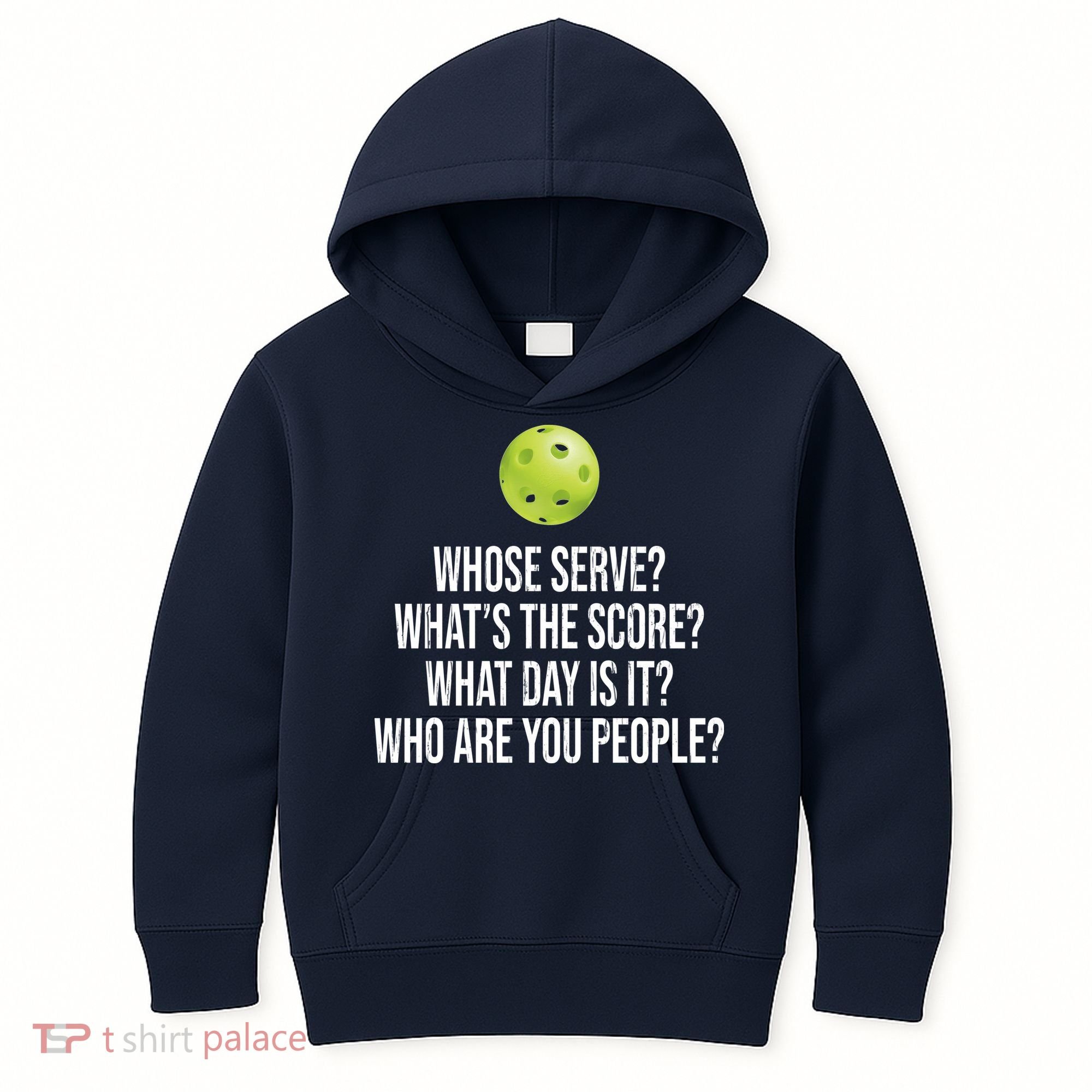 Funny Pickleball Meme Kids Hoodie