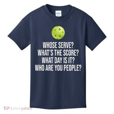 Funny Pickleball Meme Kids T-Shirt
