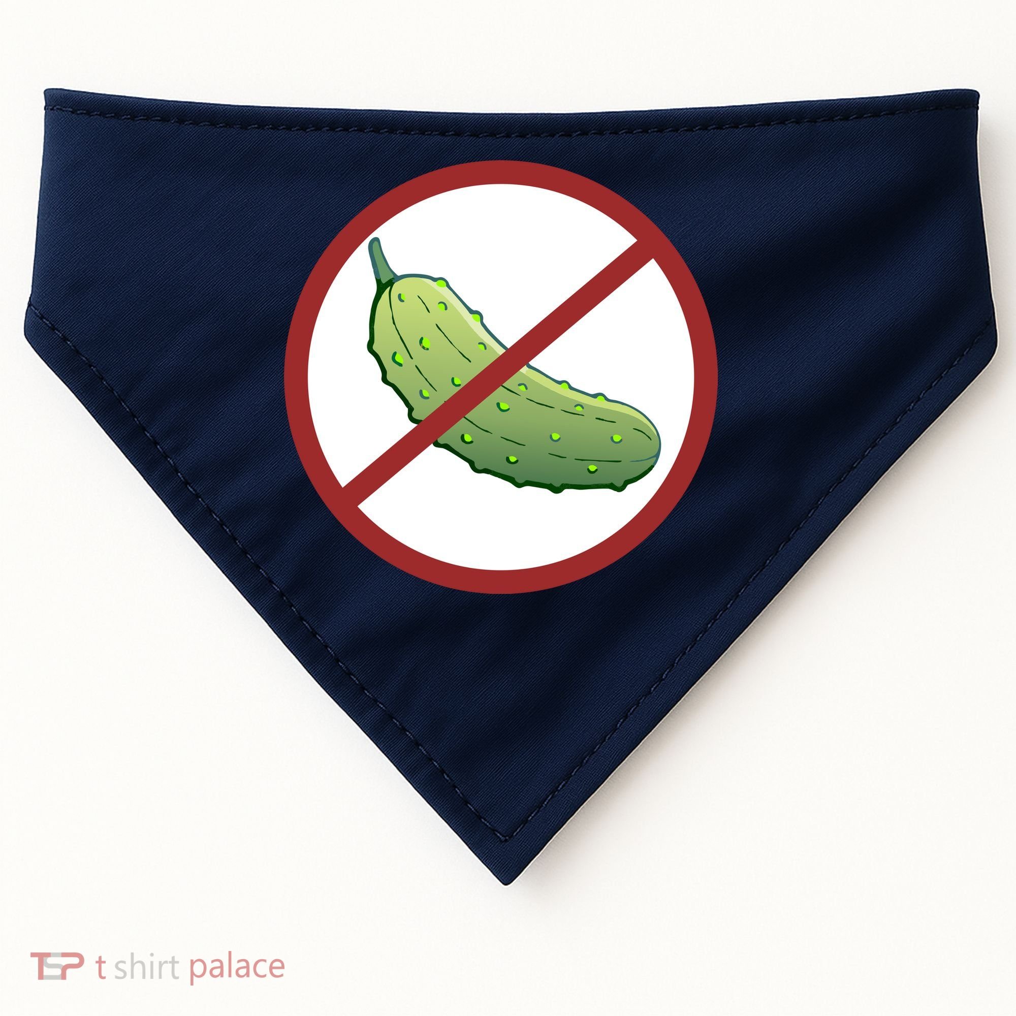 Fun Pickleball, No Pickle, Pickleball For Life USA-Made Doggie Bandana