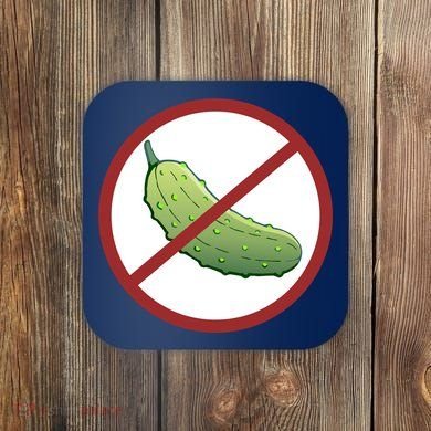 Fun Pickleball, No Pickle, Pickleball For Life Coaster