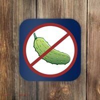 Fun Pickleball, No Pickle, Pickleball For Life Coaster thumb 0