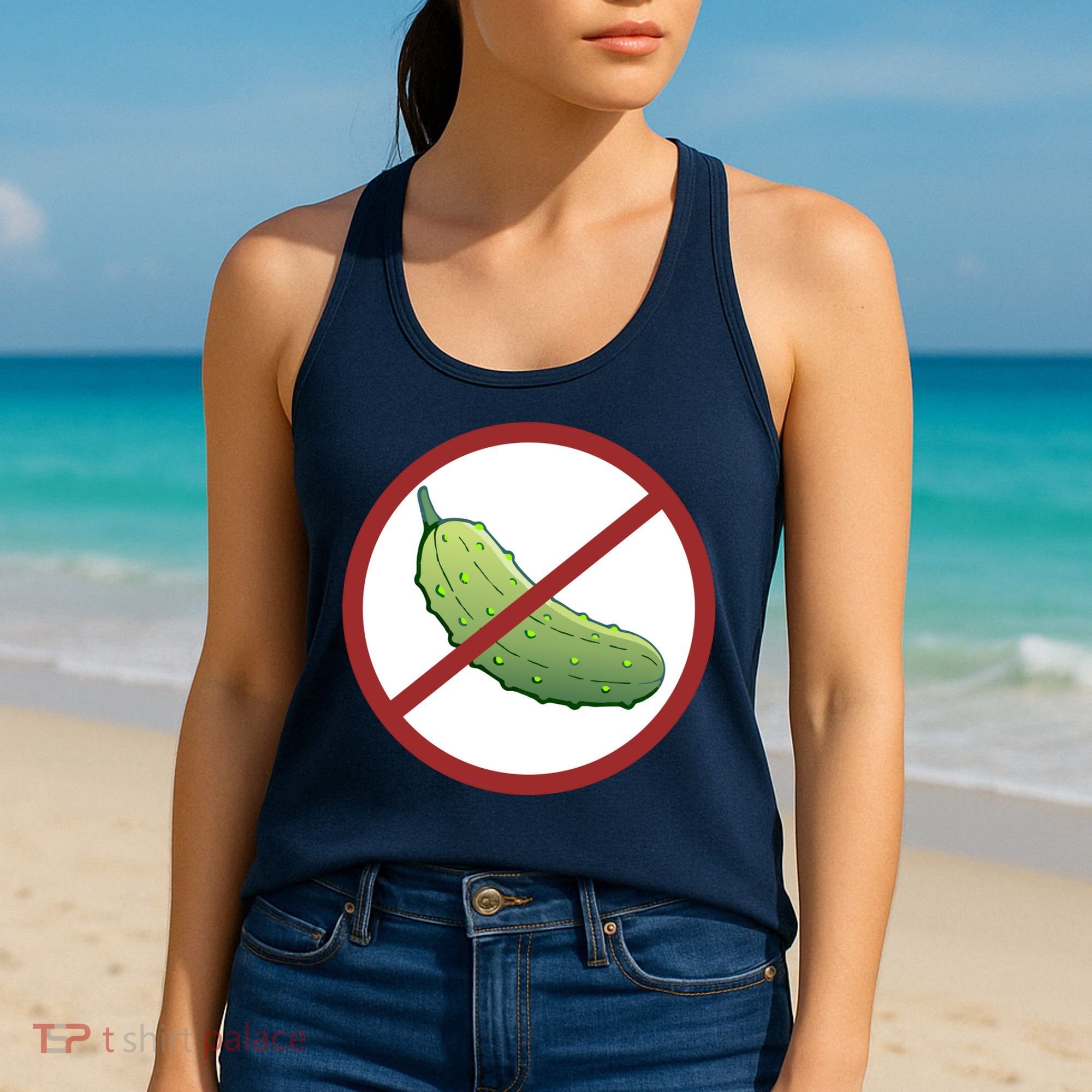 Fun Pickleball, No Pickle, Pickleball For Life Women's Tank Top
