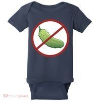 Fun Pickleball, No Pickle, Pickleball For Life Baby Bodysuit thumb 0