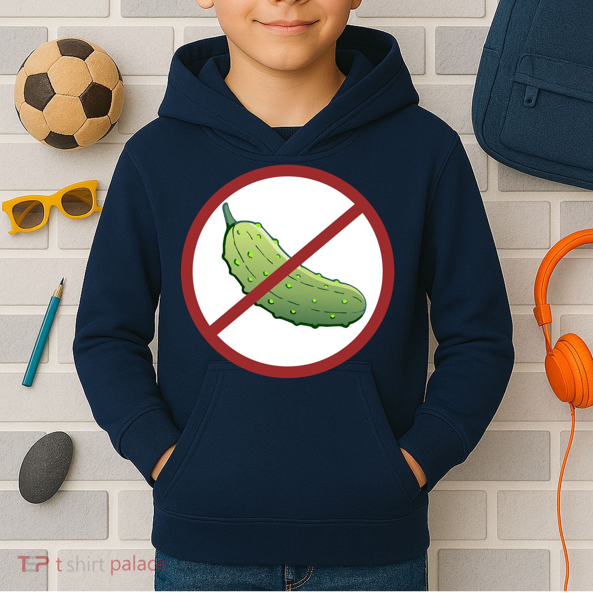 Fun Pickleball, No Pickle, Pickleball For Life Kids Hoodie