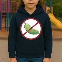 Fun Pickleball, No Pickle, Pickleball For Life Kids Hoodie thumb 3