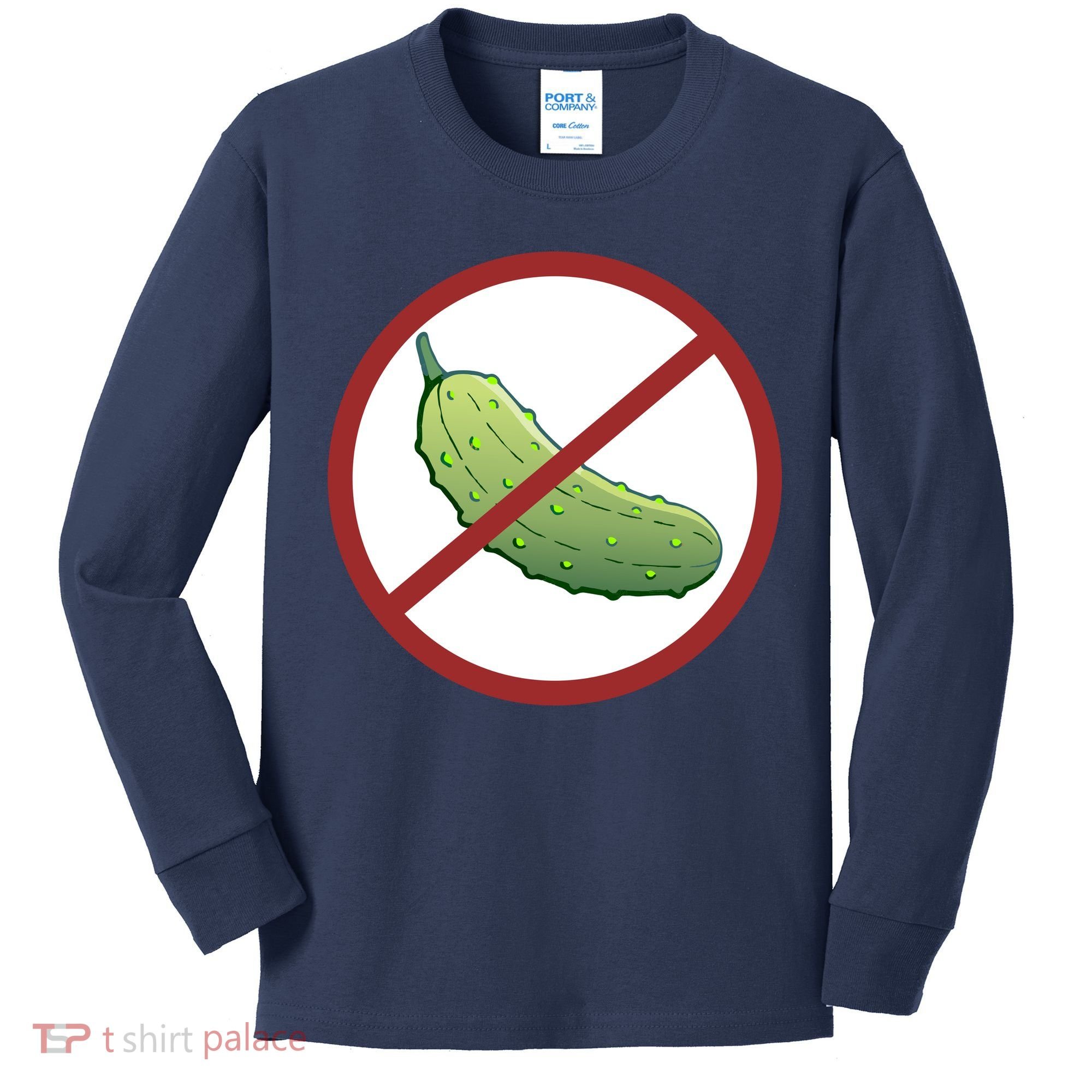 Fun Pickleball, No Pickle, Pickleball For Life Kids Long Sleeve Shirt
