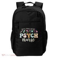 Funny Psychiatric Nurse Rn Cute Psych Nurse Squad Pmhnp Backpack thumb 0