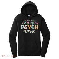 Funny Psychiatric Nurse Rn Cute Psych Nurse Squad Pmhnp Women's Hoodie thumb 0