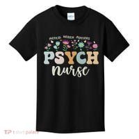 Funny Psychiatric Nurse Rn Cute Psych Nurse Squad Pmhnp Kids T-Shirt thumb 0