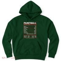 Funny Paintball Nutrition Facts Hoodie thumb 0