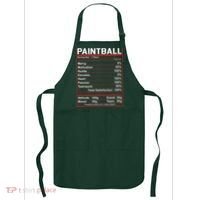 Funny Paintball Nutrition Facts Apron thumb 0