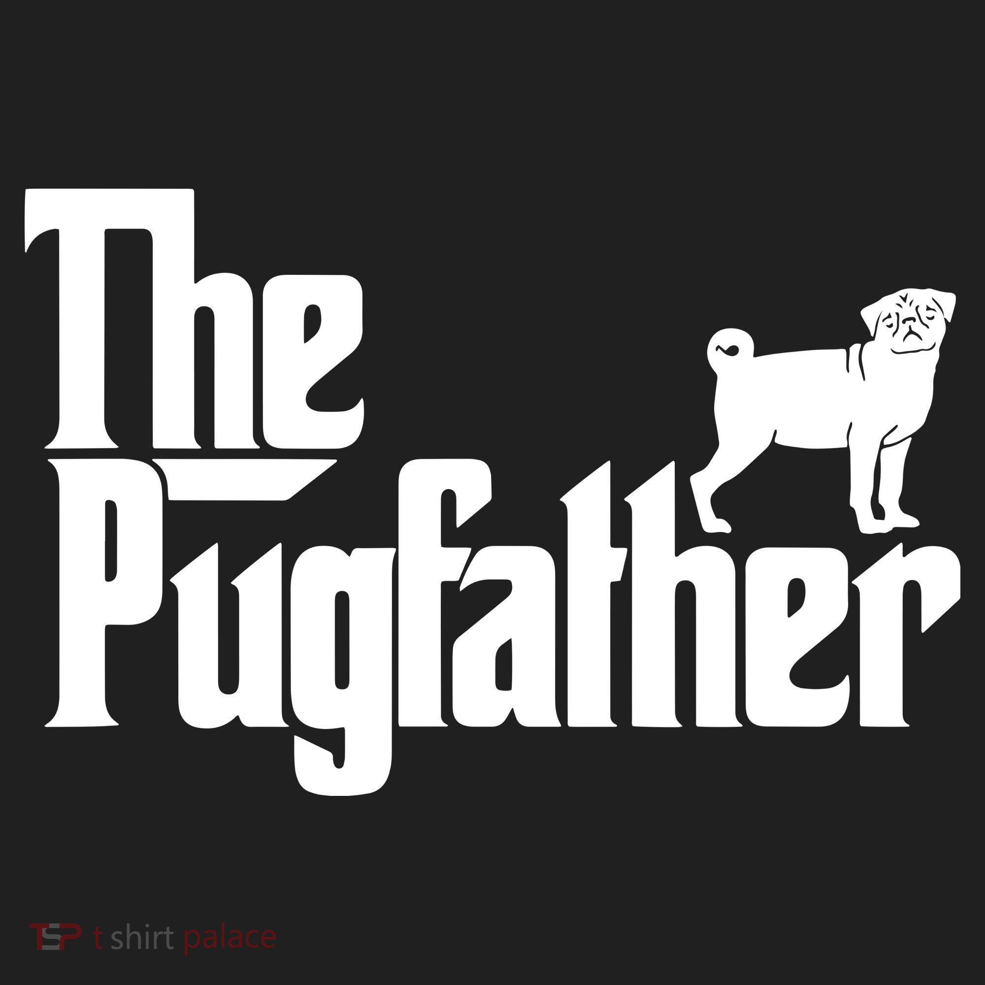 Funny Pug Owner Shirts The Pugfather Pug Father Gift Beanie