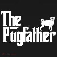 Funny Pug Owner Shirts The Pugfather Pug Father Gift Women's Tank Top thumb 5