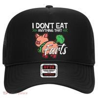 Funny Pig Organic Food Veganism Plant Based Vegan Gift Hat thumb 0