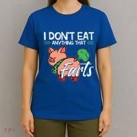 Funny Pig Organic Food Veganism Plant Based Vegan Gift T-Shirt thumb 4