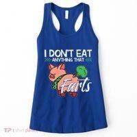 Funny Pig Organic Food Veganism Plant Based Vegan Gift Women's Tank Top thumb 0