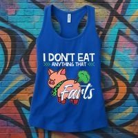 Funny Pig Organic Food Veganism Plant Based Vegan Gift Women's Tank Top thumb 3